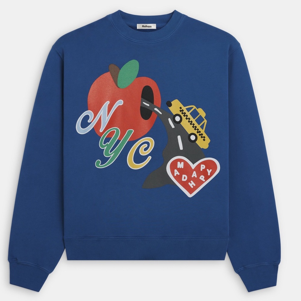 MADHAPPY NYC SWEATSHIRT SIZE MEDIUM